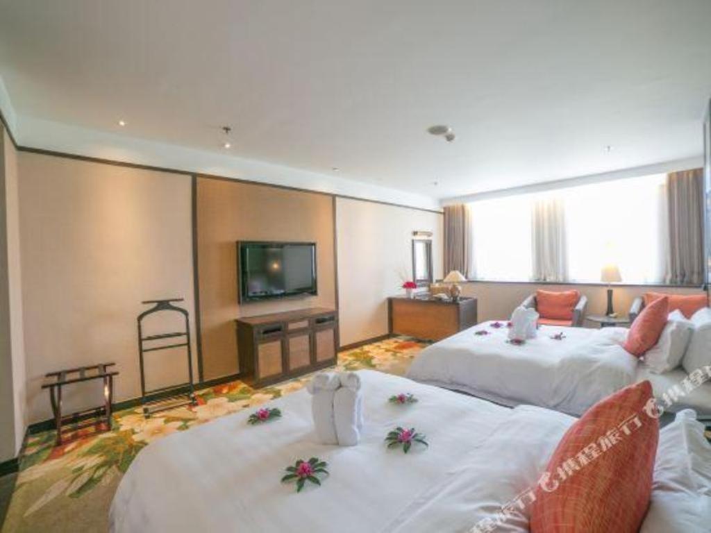 Riyuegu Hotsprings Resort Tungfu Kültér fotó